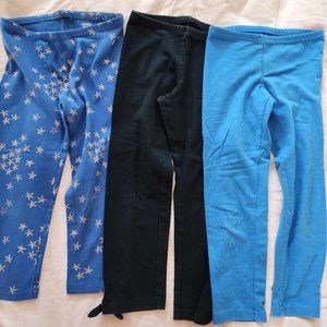 Old Navy Girls Set of 3 Pairs Capris Legging in Size S/M